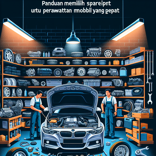 Panduan Perawatan Harian Spare Part Mobil Menjaga Kinerja Optimal Dan Umur Panjang Kendaraan Anda